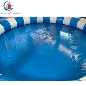 5mDia/ 16.6英尺充气水池圆顶定制充气水池或带圆顶帐篷盖的球池 - Product Image 6
