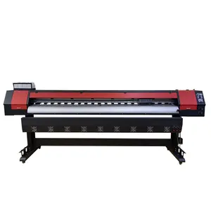 Original 1.9m XP600 Printhead ECO Solvent Inkjet Printer