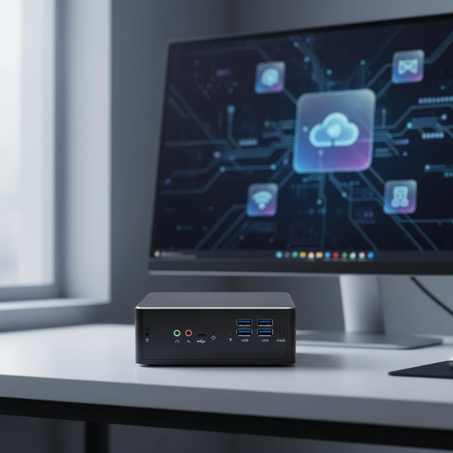 Dual LAN Quad Display Windows 10/11/Linux Support Tiger Lake Intel 11th Gen Core I3/i5/i7 Mini PC with M.2 NVMe SSD