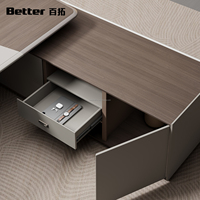 Bureau de direction de luxe pour PDG et managers, mobilier de bureau