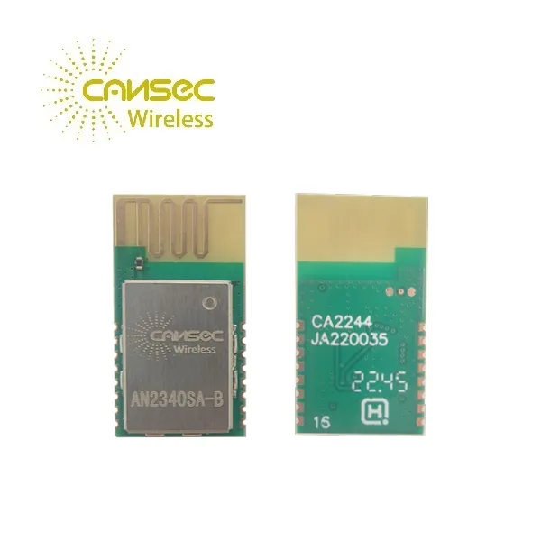 CANSEC AN2340 BLE 5.3 /ZigBeeマルチプロトコル小型低エネルギーATコマンドカスタマイズ可能ビーコンCC2340