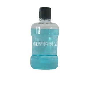 Transparent Pet <b>Plastic</b> Mouthwash Bottles 80Ml Portable <b>General</b> Packaging Customizable Supply - Product Image 2