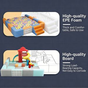 Liquidation : Piscine à balles pour bébés et enfants, vente rapide et liquidation de stock pour salle de jeux à domicile - Product Image 6