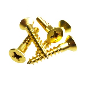 Brass Flat Head Slot <strong>Wood</strong> <strong>Screw</strong> - Product Image 4