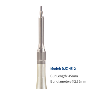 Turbina de aire dental, pieza de mano quirúrgica de baja velocidad, pieza de mano recta de irrigación para uso en microcirugía, tipo de turbina de aire, 2 unidades - Product Image 1