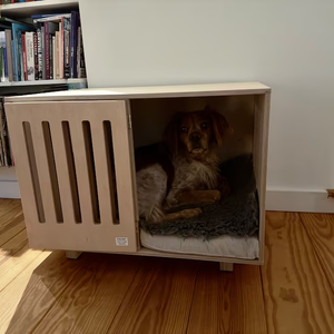 Villa moderne personnalisée pour petits animaux en contreplaqué et maison pour chien OEM - Product Image 3