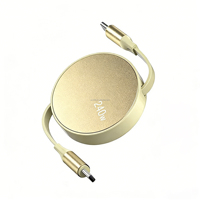 Câble USB C vers USB C PD 240W pour iPhone 15 Pro Max, câble de charge rapide PD, câble de données rétractable de type C, câble de charge pour ordinateur portable