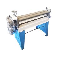 Machine à cintrer les tôles asymétriques manuelle mécanique à 2 ou 3 rouleaux pour le traitement des métaux, de l'acier et de l'aluminium, pour le formage de réservoirs et de cylindres