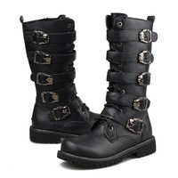 Bottes tactiques imperméables antidérapantes mi-mollet avec embout en acier, tissus en microfibre, doublure en maille pour le travail, été, hiver, semelle extérieure en caoutchouc