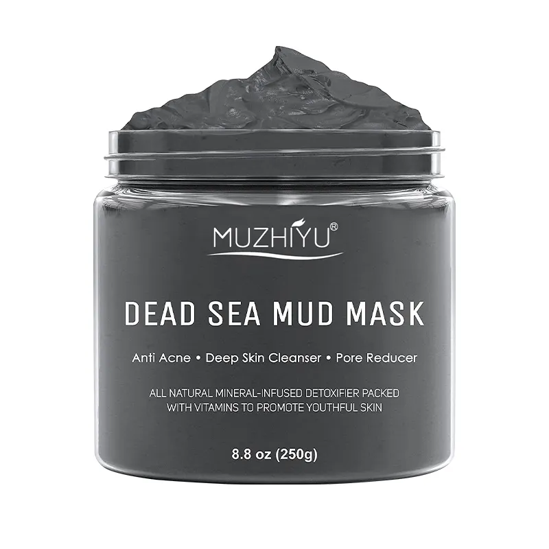 Prodotto per la cura della bellezza estrattore di brufoli naturali idratante maschera di fango del mar morto per la cura della pelle delle donne