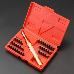 Poinçon de marquage en métal pour cuir, lettres et chiffres en acier (alphabets) - Product Image 5