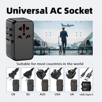 DENIXI PD100W avec câble extensible, chargeur rapide pratique, adaptateur de charge universel pour voyage, chargeurs multifonctionnels 65W