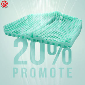 Cojín de asiento de gel para silla grande y gruesa antideslizante para coche de verano - Product Image 6