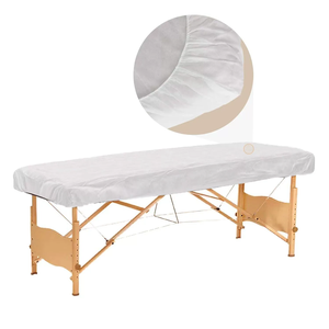 Housse de coussin <span class=keywords><strong>jetable</strong></span> ultra douce et respirante en non-tissé, protège-tête de lit confortable et remplaçable pour <span class=keywords><strong>table</strong></span> de <span class=keywords><strong>massage</strong></span> SPA - Product Image 4