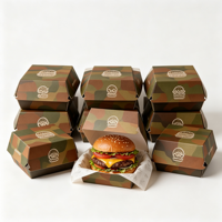Emballages de restauration rapide en gros pour la vente à emporter : Boîtes à hamburgers, Contenants à frites personnalisables avec logo, Boîtes à poulet pour la restauration