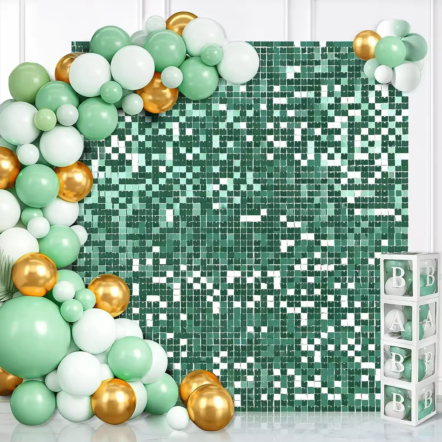 24 PEZZI - verde smeraldo