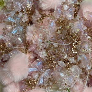 พวงกุญแจแฟชั่นสุดหรู โซนี่แองเจิล รุ่นเชอร์รี่บลอสซั่ม วัสดุคุณภาพสูง สำหรับตกแต่งโทรศัพท์ กระเป๋า ของตกแต่ง DIY ขายส่ง - Product Image 6