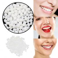 Kit de réparation dentaire 10g/sachet - Perles thermiques pour le remplissage et la réparation des dents manquantes ou cassées, ou adhésif pour prothèses dentaires polyvalent