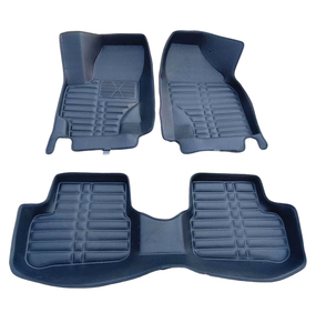 Hot Thiết Kế Nhà Máy Bán Buôn Giá Đầy Đủ Thiết Lập Bền Tùy Chỉnh Kích Thước Ban Đầu Phù Hợp 5D <span class=keywords><strong>PVC</strong></span> Da + Cuộn Dây Thảm Sàn Thảm Cho Xe - Product Image 6