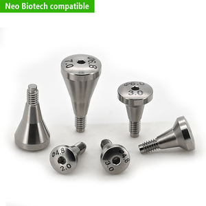 Neo Biotech <span class=keywords><strong>Titanium</strong></span> healrighing Abutment per la guarigione ottimale dei tessuti OEM ODM CAD/CAM grado 5 Blank in Stock 24H spedizione veloce - Product Image 1