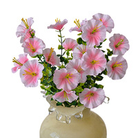 Bouquet de fleurs sauvages artificielles en soie, fausse fleur suspendue pour panier, décoration de table intérieure, extérieure, mariage, vente en gros