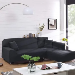 tampa do sofá seater 1 stretchable Suppliers-Bindi capa para sofá de spandex, capa com elástico para sofá com 3 2 1 lugares