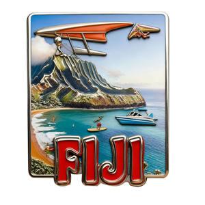 Fiji แม่เหล็กติดตู้เย็นที่เปิดขวดที่เปิดแบบแม่เหล็กสำหรับนักท่องเที่ยวของสะสมของที่ระลึกในเมืองสติกเกอร์ติดตู้เย็นที่แข็งแรง - Product Image 6