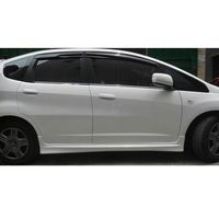Kit de carrosserie pour jupes latérales de voiture pour Honda Fit Jazz 2008 2009 2010 2011 2012 2013 Accessoires Décoration de bordure de porte extérieure
