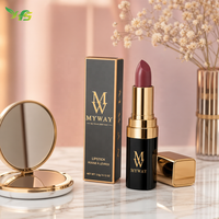 Boîte à rouge à lèvres cosmétique personnalisée, boîte de luxe en papier doré, gloss à lèvres, produits de soin des ongles, boîte d'emballage pour vernis à ongles, impression avec logo personnalisé