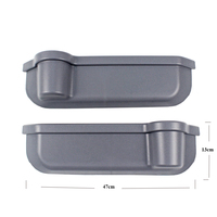 Boîte de rangement pour porte-gobelets de porte, noir/beige/gris, pour Toyota Land Cruiser 71 76 78 79, accessoires