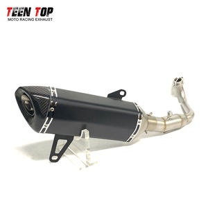 Tubo de sistema de escape completo de motocicleta modificado al por mayor para escape de <span class=keywords><strong>moto</strong></span> Yamaha <span class=keywords><strong>X</strong></span> <span class=keywords><strong>Max</strong></span> <span class=keywords><strong>300</strong></span> 2017 + - Product Image 1