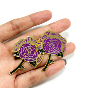 Nhà Sản Xuất Bán Buôn Phù Hiệu Quần Áo Cap An Ninh Lưu Niệm 3D Mềm Men Pin Logo Huy Hiệu Kim Loại Tùy Chỉnh - Product Image 6