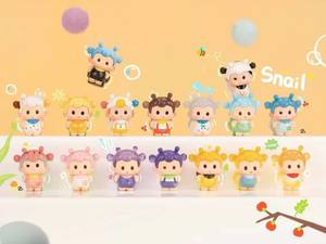 Auténtico Peluche Sorpresa Mini Blind Box de Pretty Soda Girl Angry Snail Treasure, Figura Decorativa de Animal, Regalo de Cumpleaños, Mercancía - Product Image 6