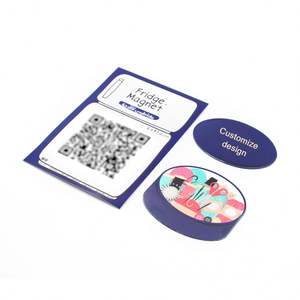 Imán de Papel Personalizado Degradable para Refrigerador con Impresión de Fotos y Código QR - Product Image 1