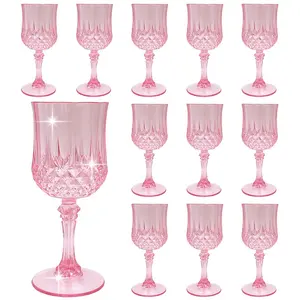 Copas de Plástico Estilo Vintage, Vasos para Beber, para Recepciones de Boda, Grandes Eventos, Artículos para Fiestas, Hechas en Vietnam - Product Image 2