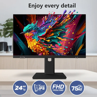 Desktop Computer PC 24'' AIO CPU AMD R5 5600 R7 16GB/32GB RAM 256GB/512GB SSD 27" Display Screen Set UPS Battery All-in-One PC