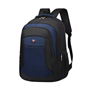 Bán buôn 15.6 inch Unisex phong cách thể thao máy tính xách tay Ba lô lớn không thấm nước Oxford USB dây kéo Polyester sinh viên Ba Lô Túi - Product Image 2