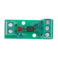 Módulo de Aislamiento de Optoacopladores de 1 Canal, 12V, PC817 EL817, con Soporte de Carril, para Procesadores PLC, Motor de Accionamiento Aislado, Inversor