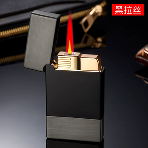 Đèn khò xì gà kim loại khắc logo tùy chỉnh chất lượng cao, kiểu dáng cổ điển, chống gió - Product Image 2