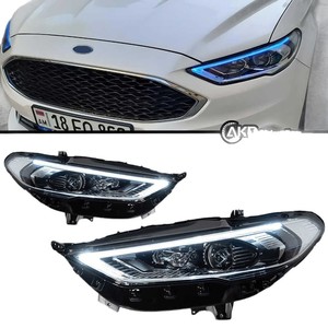 Nuevo 17-21 para Ford Mondeo LED conjunto de Faros 8000K Temperatura de Color dedicado para dirección de haz bajo Streamer de luz modificada - Product Image 2