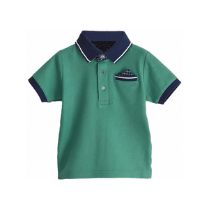 เสื้อโปโลเด็กชาย PlayReady ผ้าฝ้ายพรีเมียม แขนสั้น สีพื้น ทนทาน เหมาะสำหรับวันที่กระตือรือร้นและสวมใส่สบายตลอดวัน - Product Image 1