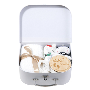 Bebé Baby Shower Regalos Recién <span class=keywords><strong>nacido</strong></span> para niños Regalos únicos para bebés Cesta - Product Image 6