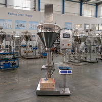 Machine de remplissage semi-automatique de poudre en acier inoxydable 304, équipement de dosage quantitatif pour l'emballage de sacs alimentaires