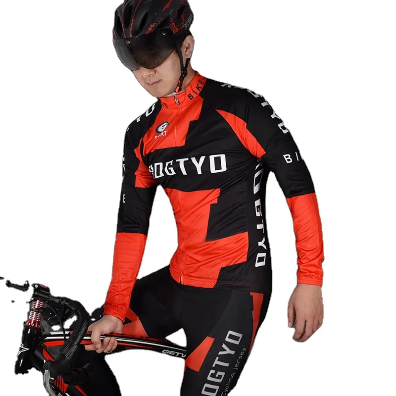 Ultimo Design abbigliamento sportivo tuta da ciclismo a maniche lunghe Team Mountain Bike abbigliamento da ciclismo tuta per uomo