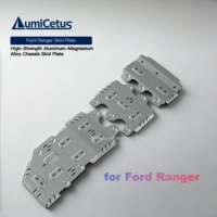LumiCetus 5&8mm Alliage d'aluminium haute résistance pour plaque de protection Ranger, protection du châssis et du moteur hors route