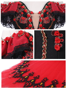 Red Spanish Pancake <strong>Tutu</strong> <strong>Ballet</strong>- <strong>Tutu</strong> Costumes Wholesale Women <strong>Ballet</strong> Skirt Costumes Red Sugar plum fairy <strong>Ballet</strong> <strong>Tutu</strong> - Product Image 6