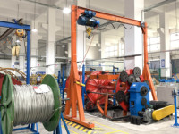 Câble de contrôle et de mesure flexible multiconducteur en cuivre isolé PVC industriel YSLY-JZ, basse tension, codé numériquement, jaune-vert, avec mise à la terre