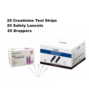 LYSUN Bandelette de test CRS-101Creatinine (CR) Prueba de creatinina Tira Kreatinin-Teststreifen test de créatinine Bandelette au meilleur <span class=keywords><strong>prix</strong></span> - Product Image 3
