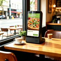 Nouvel écran tactile numérique LCD amélioré pour menu de restaurant, hôtel, bar, affichage publicitaire de table, borne de commande