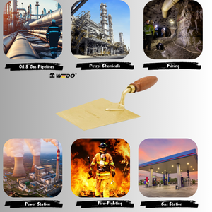 WEDO BAM ATEX FM Certificado Antichispas Aluminio Bronce Berilio Cobre Albañil Trapezia Pala - Product Image 5